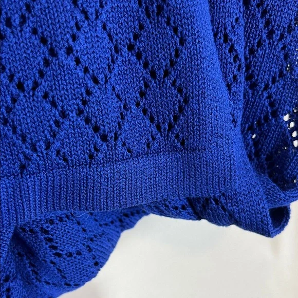 NWT Anthropologie Sunday in Brooklyn Halter Crochet Swim Cover Up Midi Dress L - Picture 13 of 13